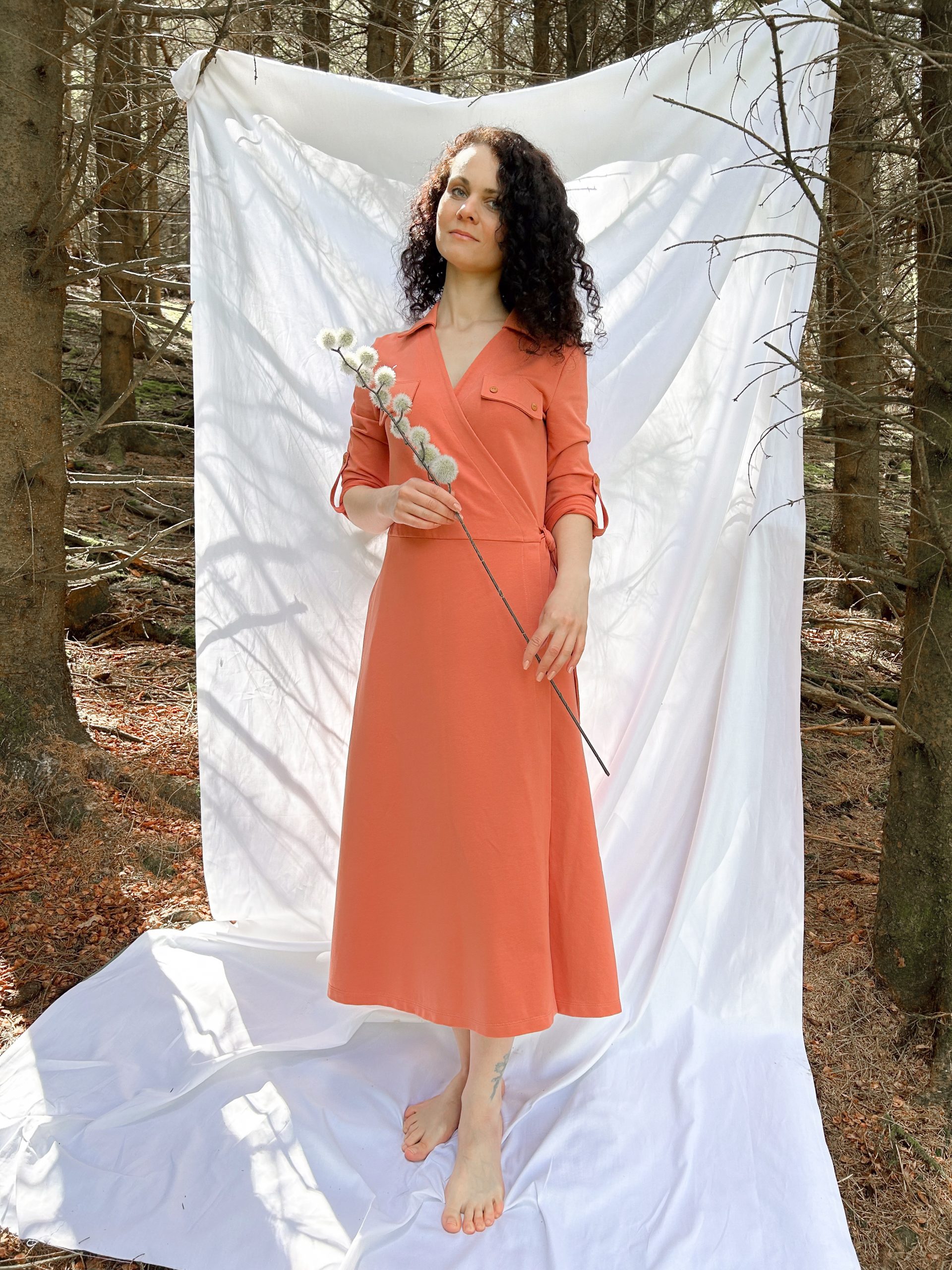 Wickelkleid Elegant – Bild 13