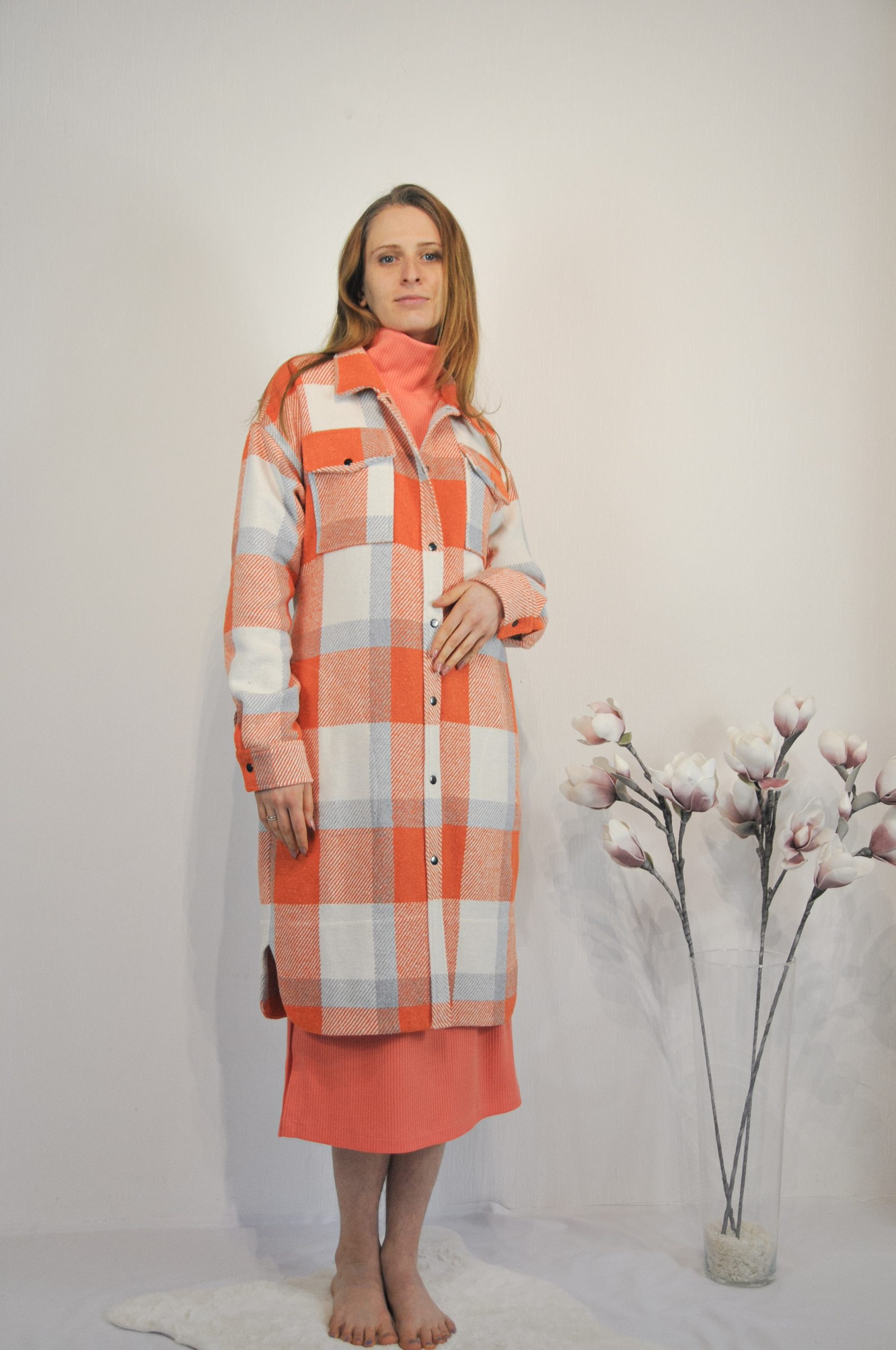 Cardigan coat