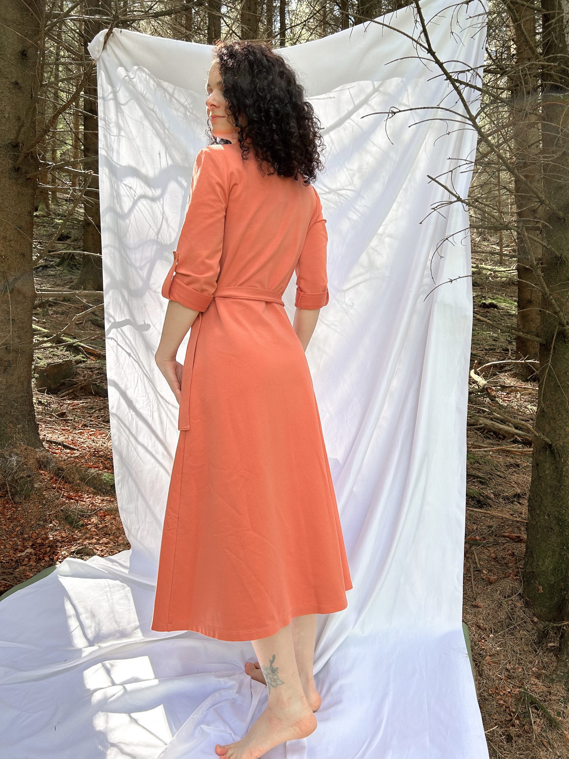 Wickelkleid Elegant – Bild 4