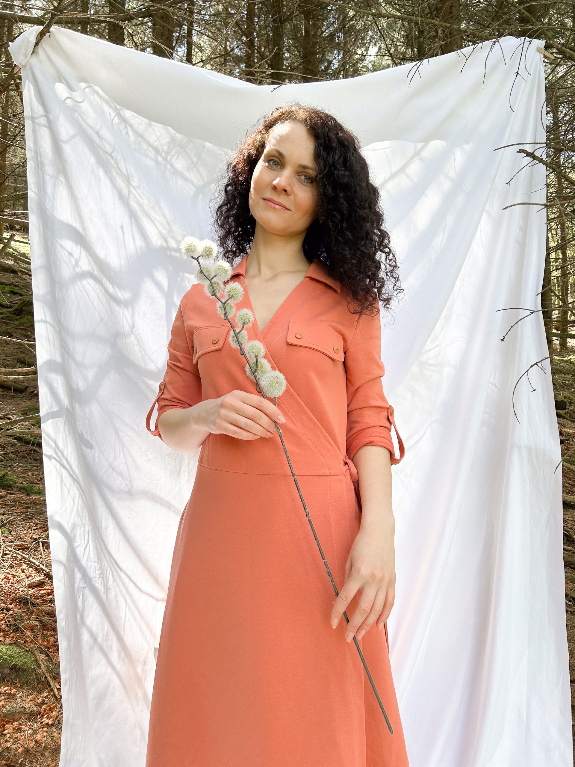 Wickelkleid Elegant – Bild 11
