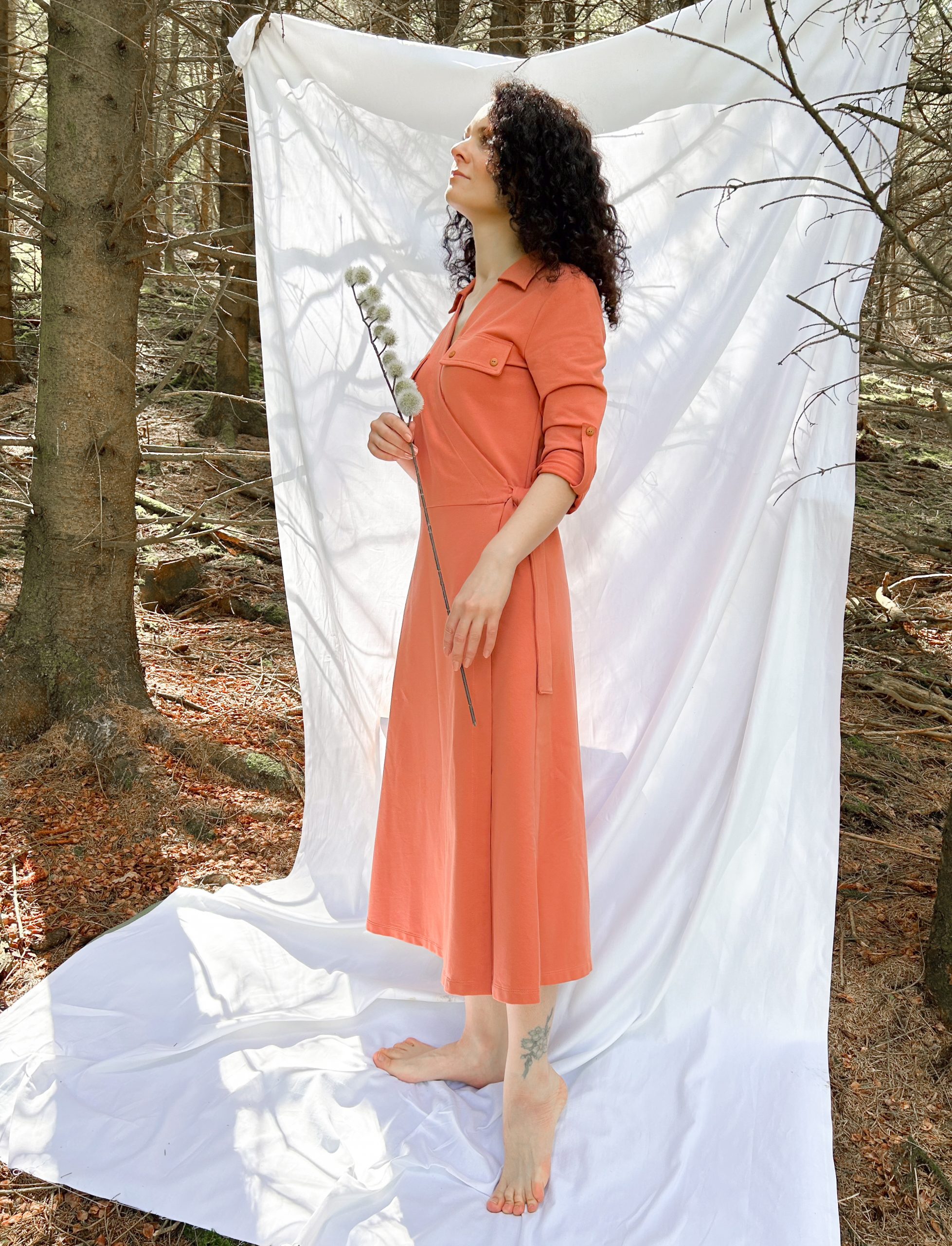 Wickelkleid Elegant – Bild 9