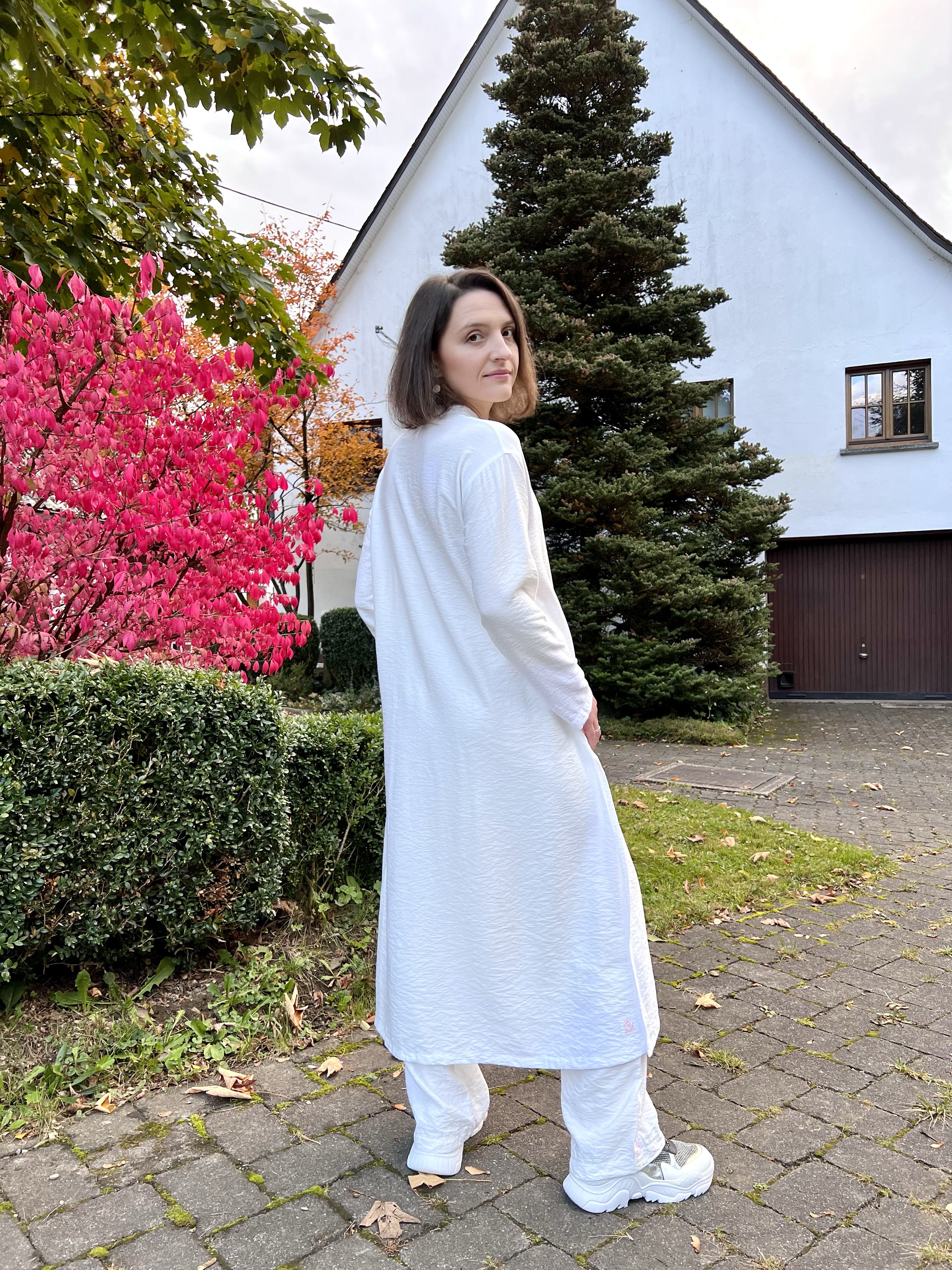 Tunic shirt and wide trousers - Image 5