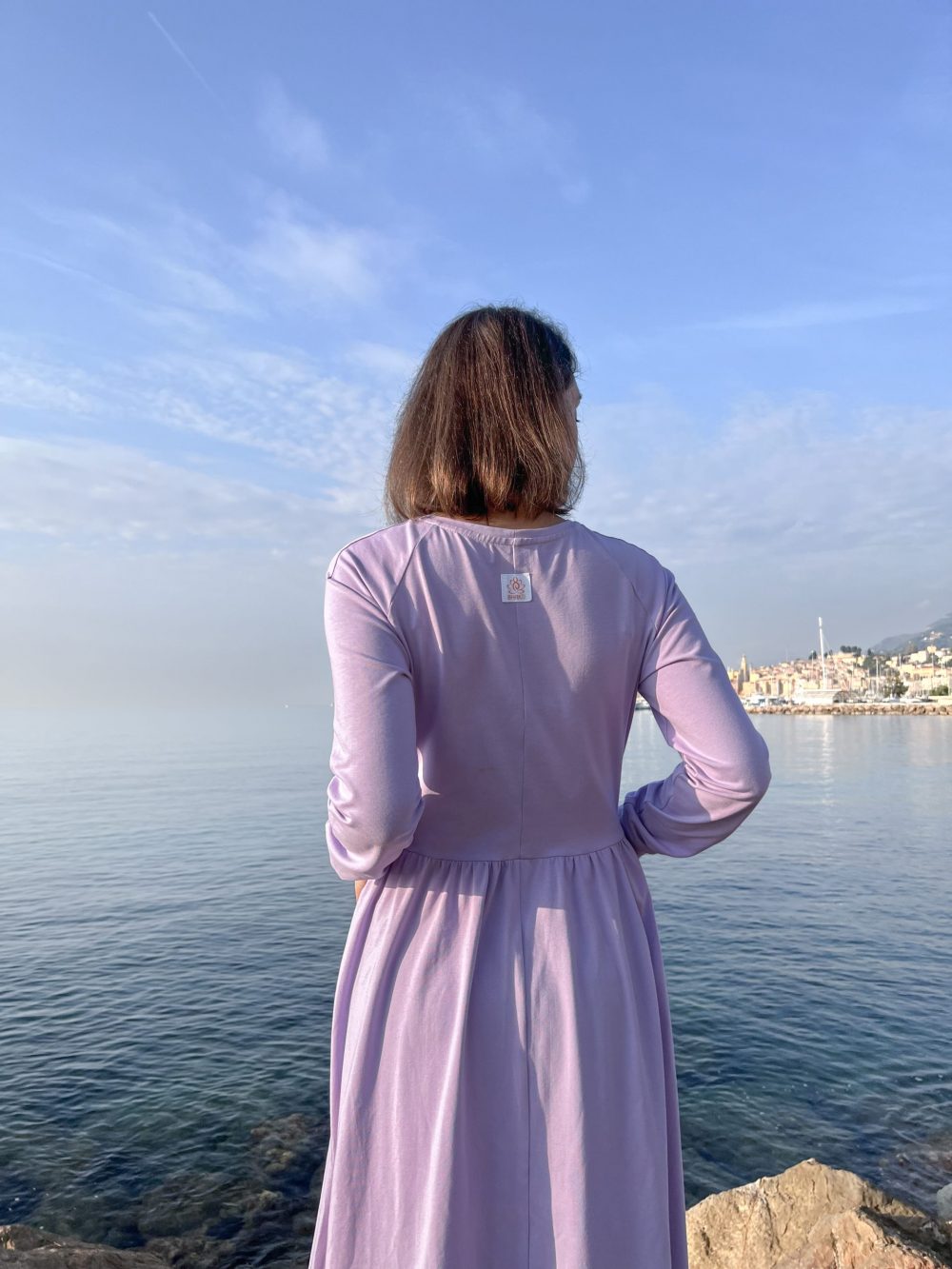 Kleid mit gerafftem Rock – Bild 5