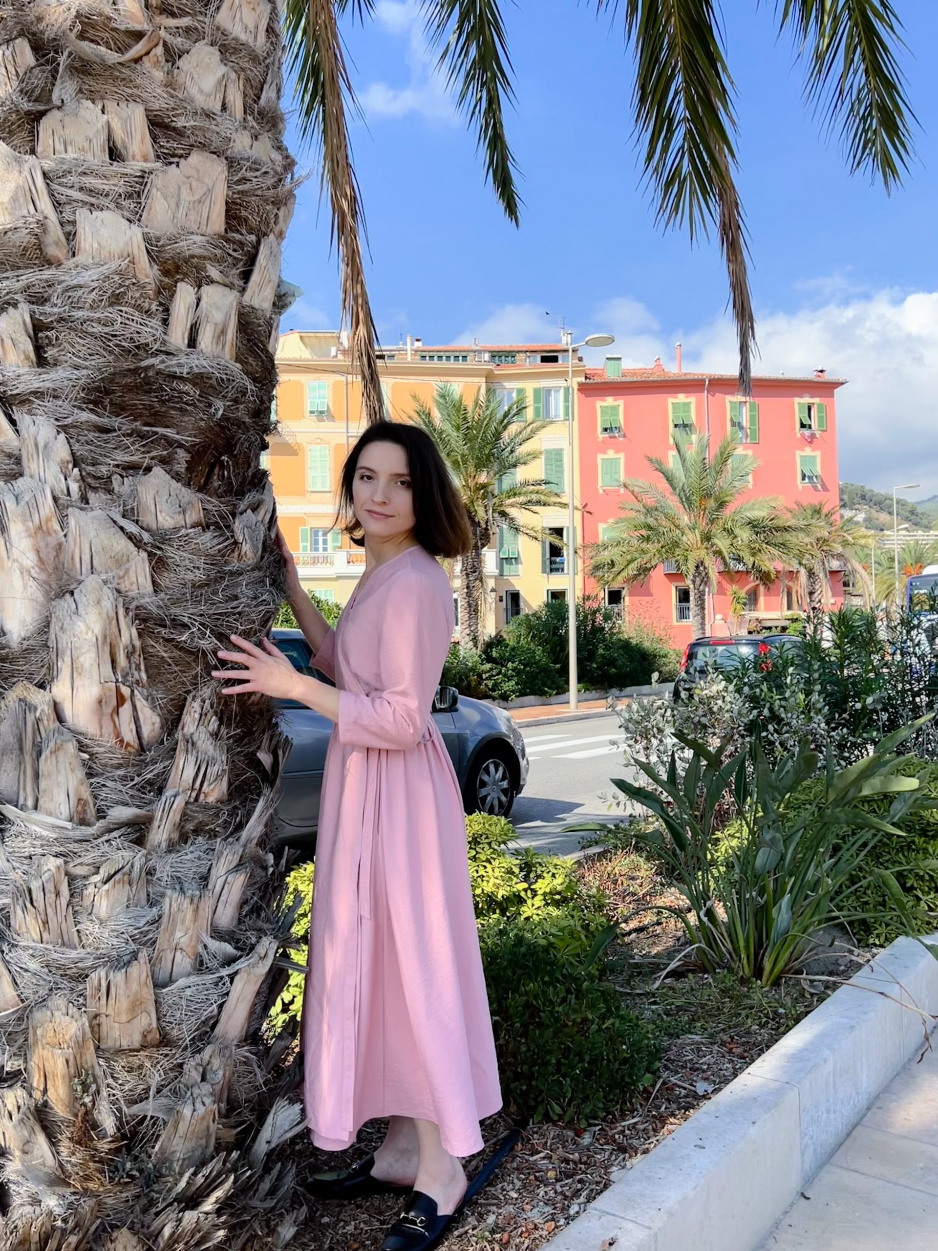 Wickelkleid aus Boho-Leinen – Bild 7