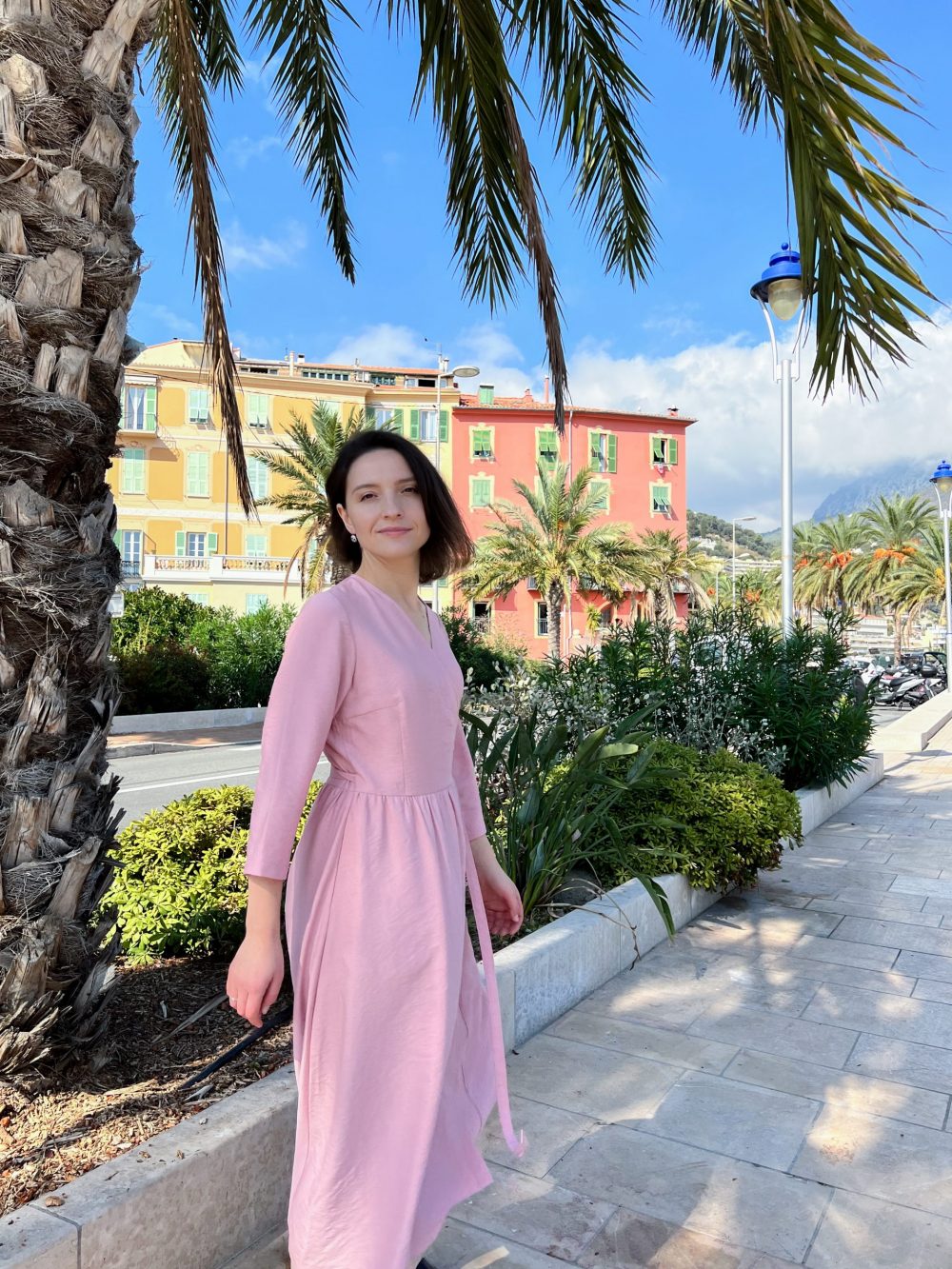 Wickelkleid aus Boho-Leinen – Bild 6
