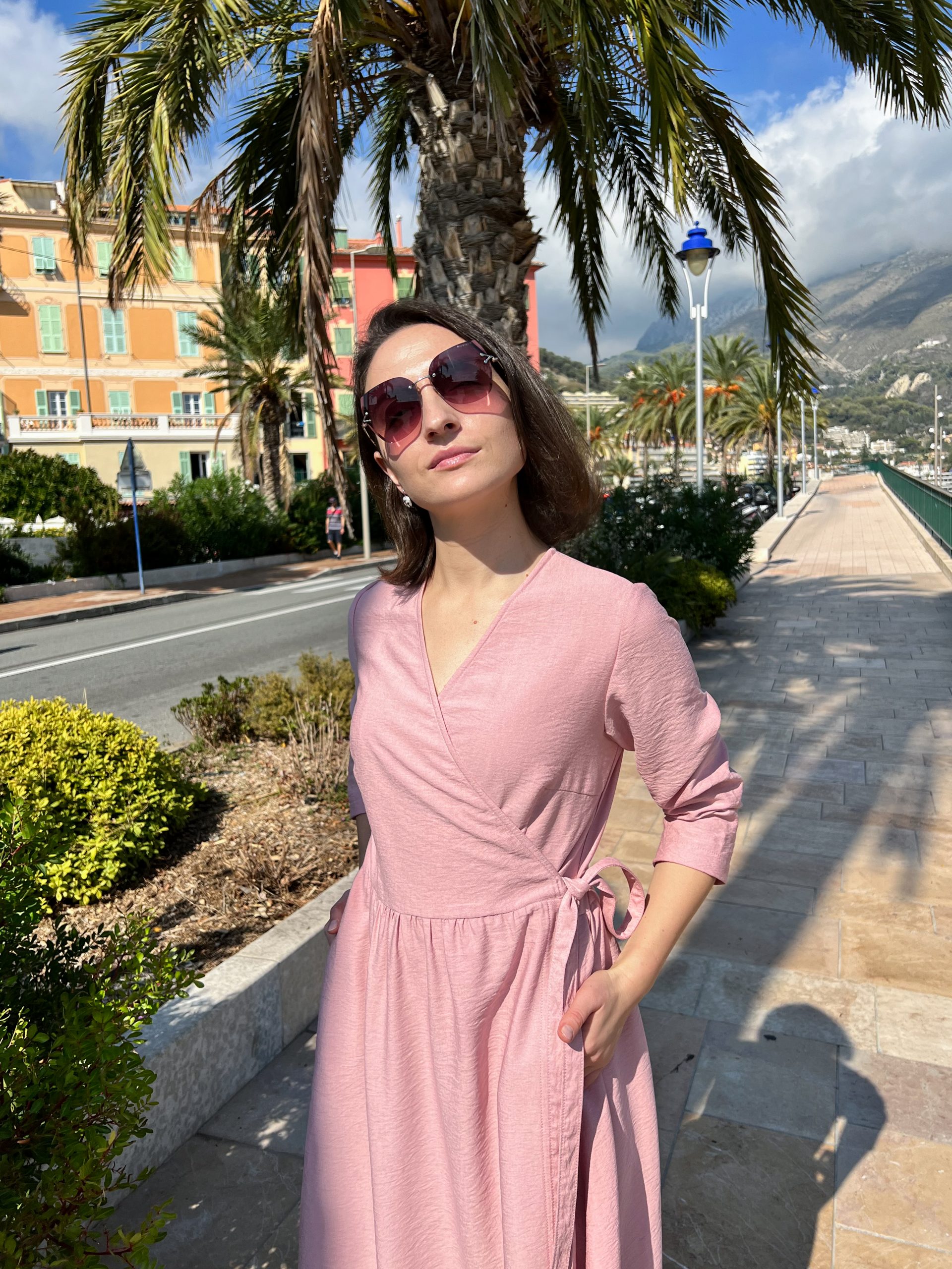 Wickelkleid aus Boho-Leinen – Bild 5