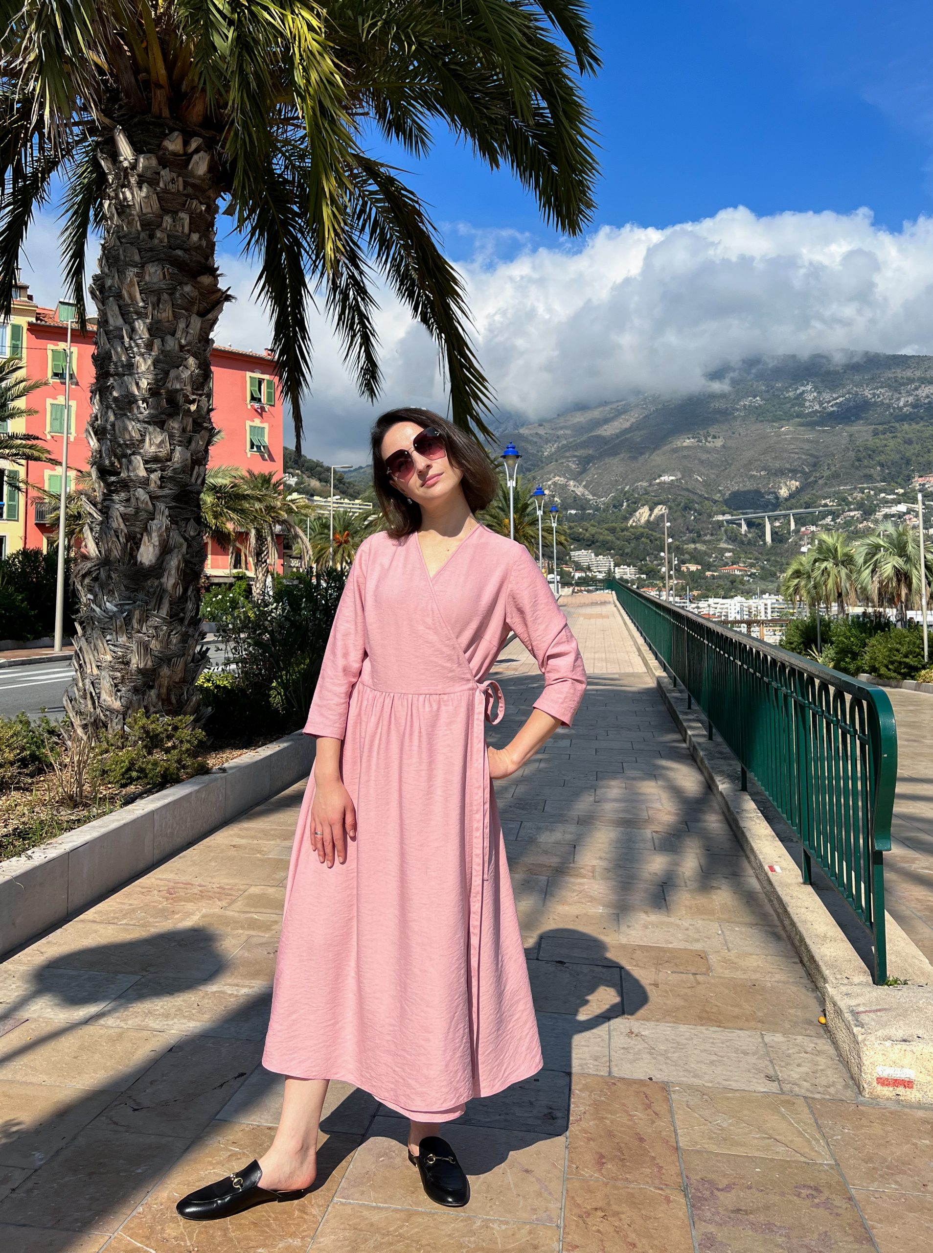 Wickelkleid aus Boho-Leinen – Bild 4