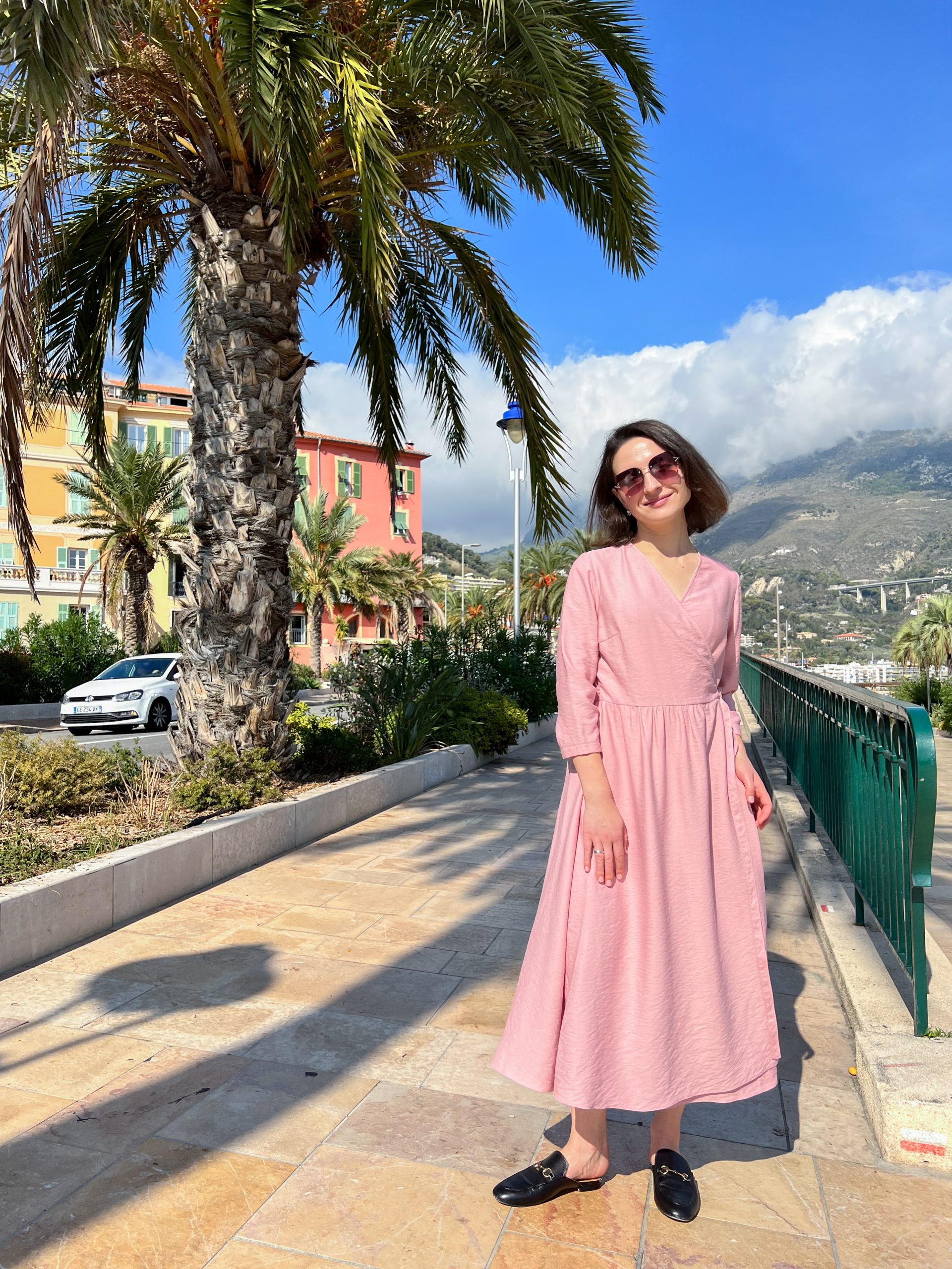 Wickelkleid aus Boho-Leinen – Bild 3