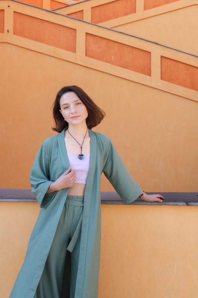 Langes Kimono