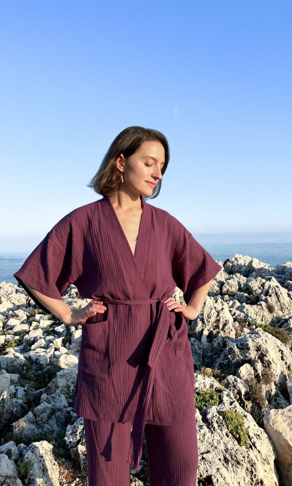 Short kimono