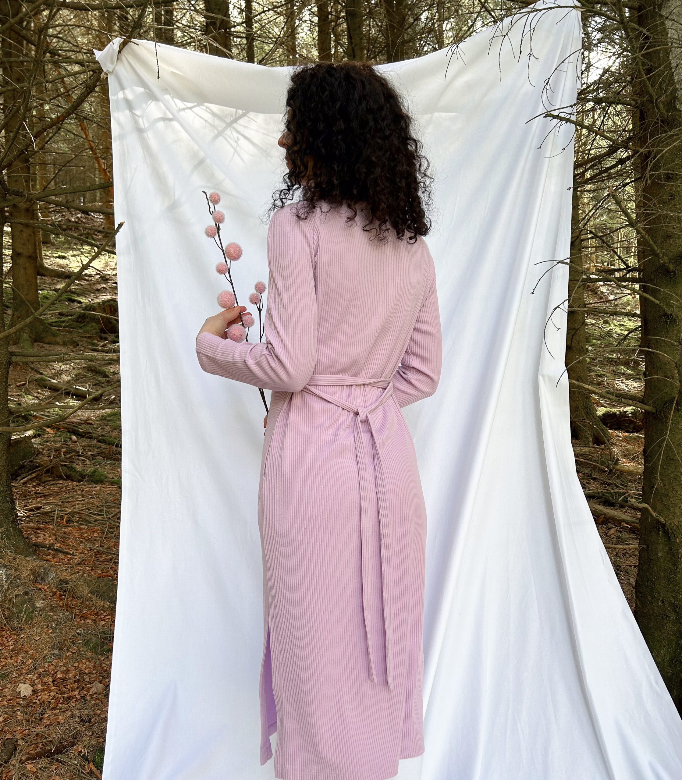 Kleid mit Raglanärmeln – Lange Tunika – Bild 8