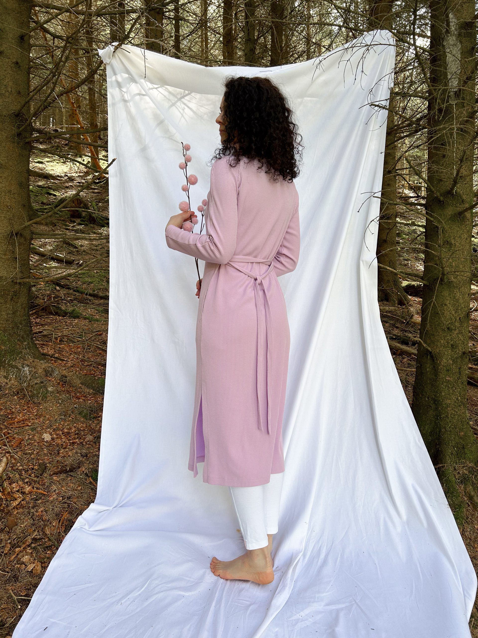 Kleid mit Raglanärmeln – Lange Tunika – Bild 7