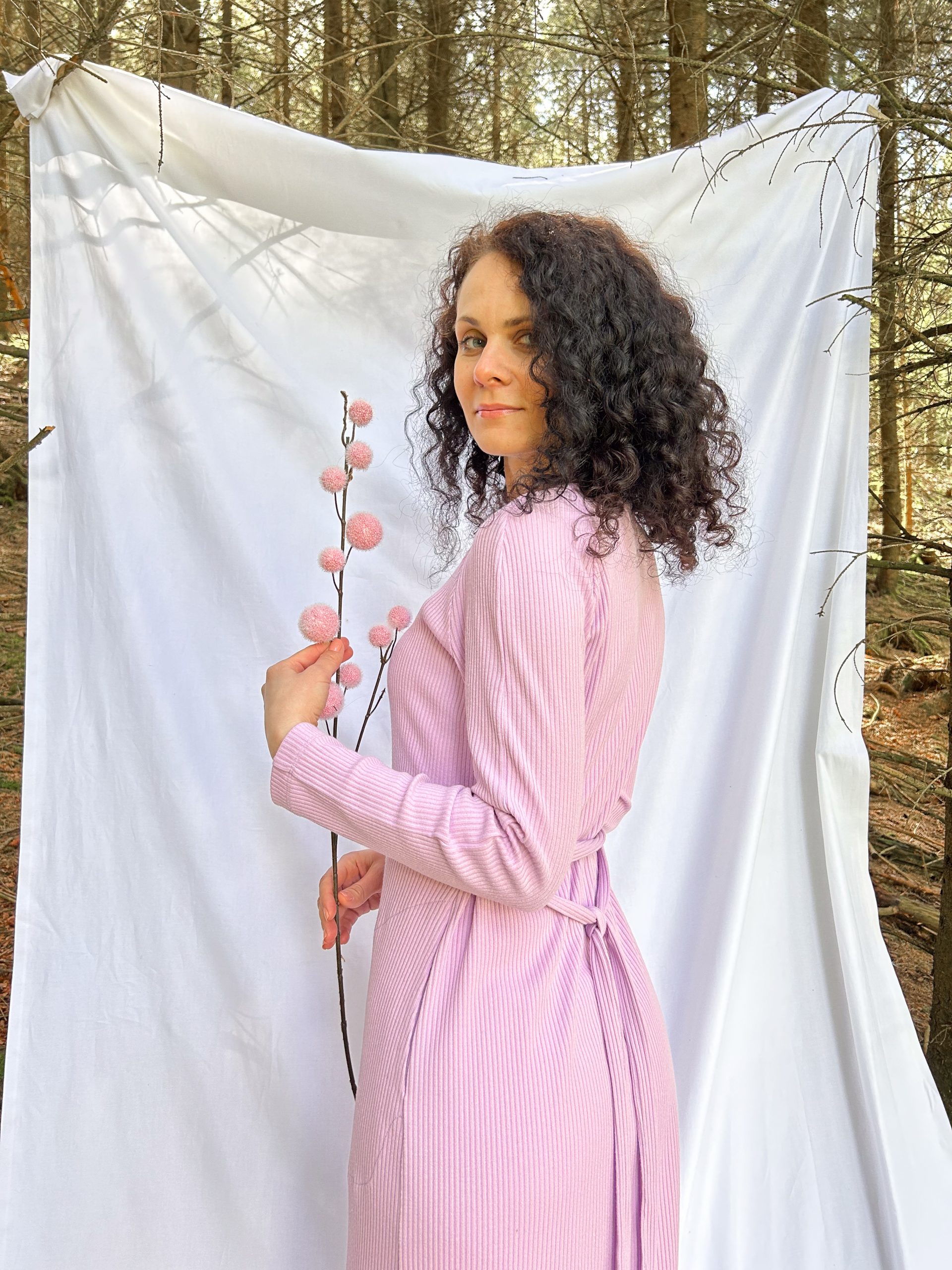 Kleid mit Raglanärmeln – Lange Tunika – Bild 6