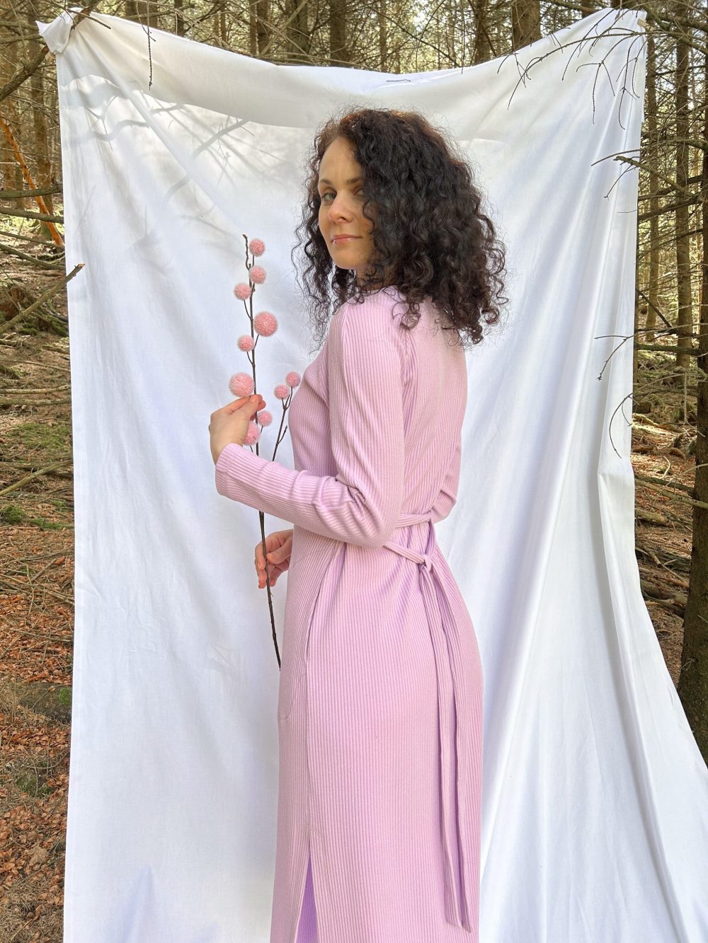 Kleid mit Raglanärmeln – Lange Tunika – Bild 3