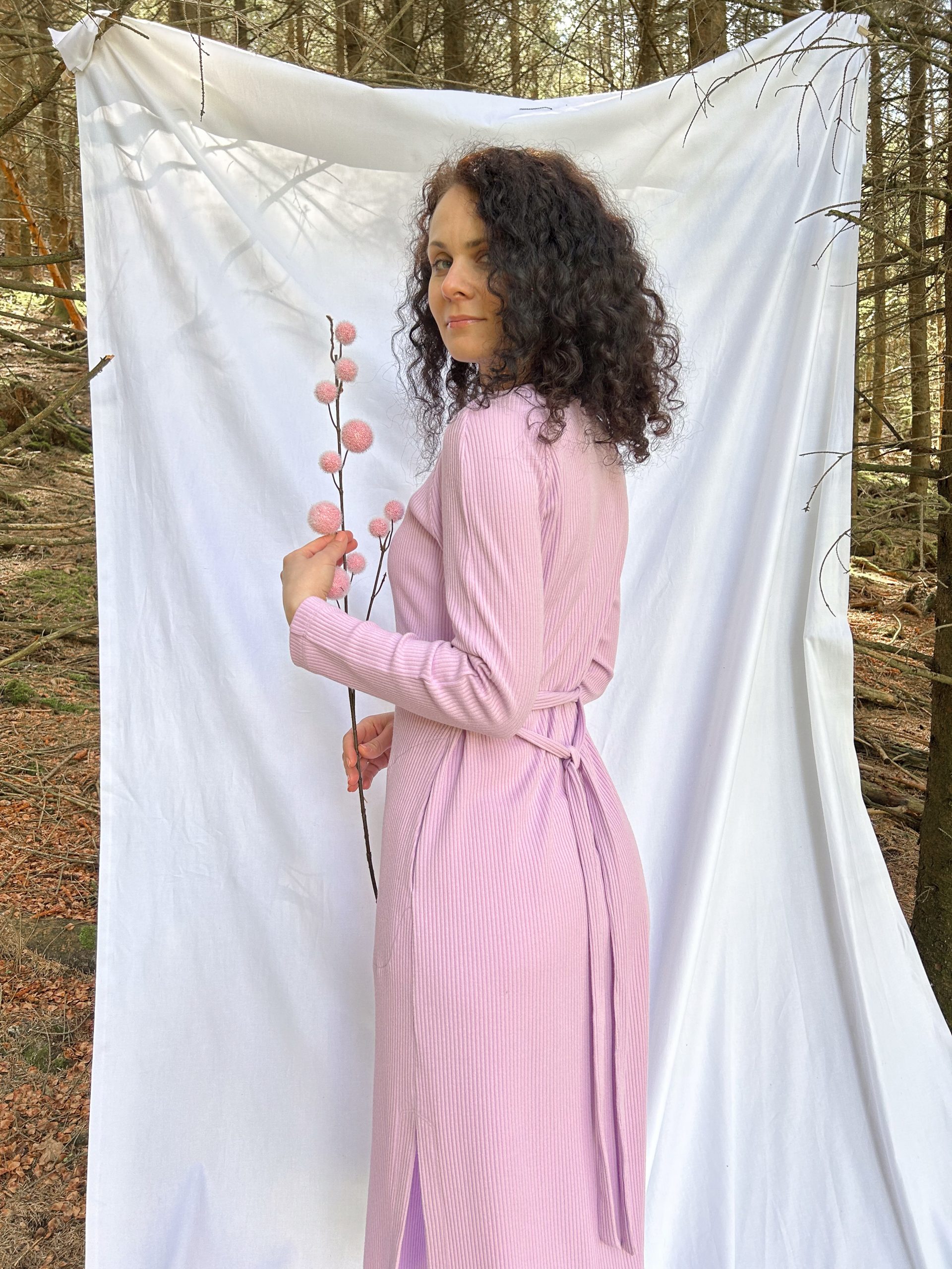 Kleid mit Raglanärmeln – Lange Tunika – Bild 3