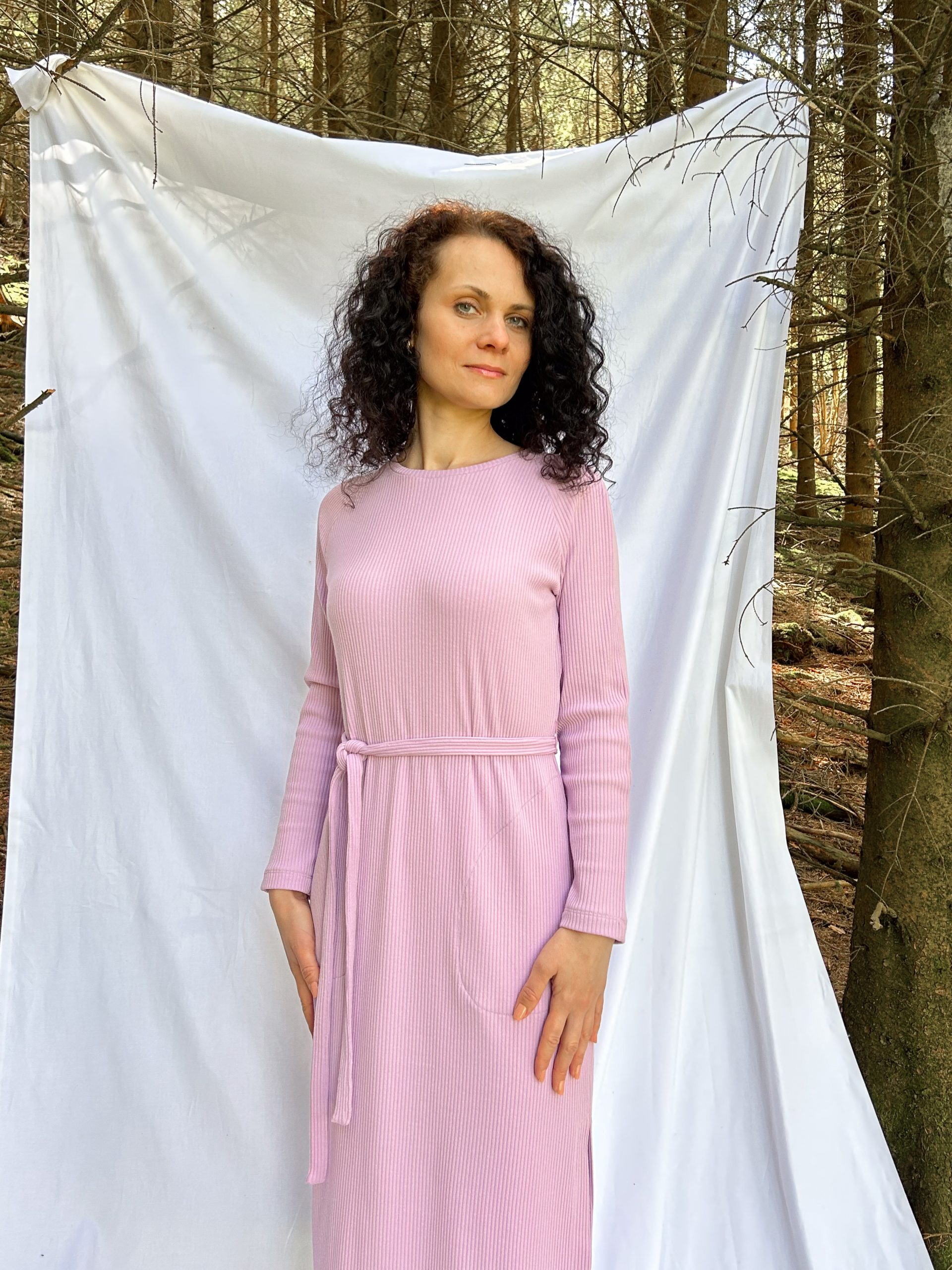 Kleid mit Raglanärmeln – Lange Tunika – Bild 5