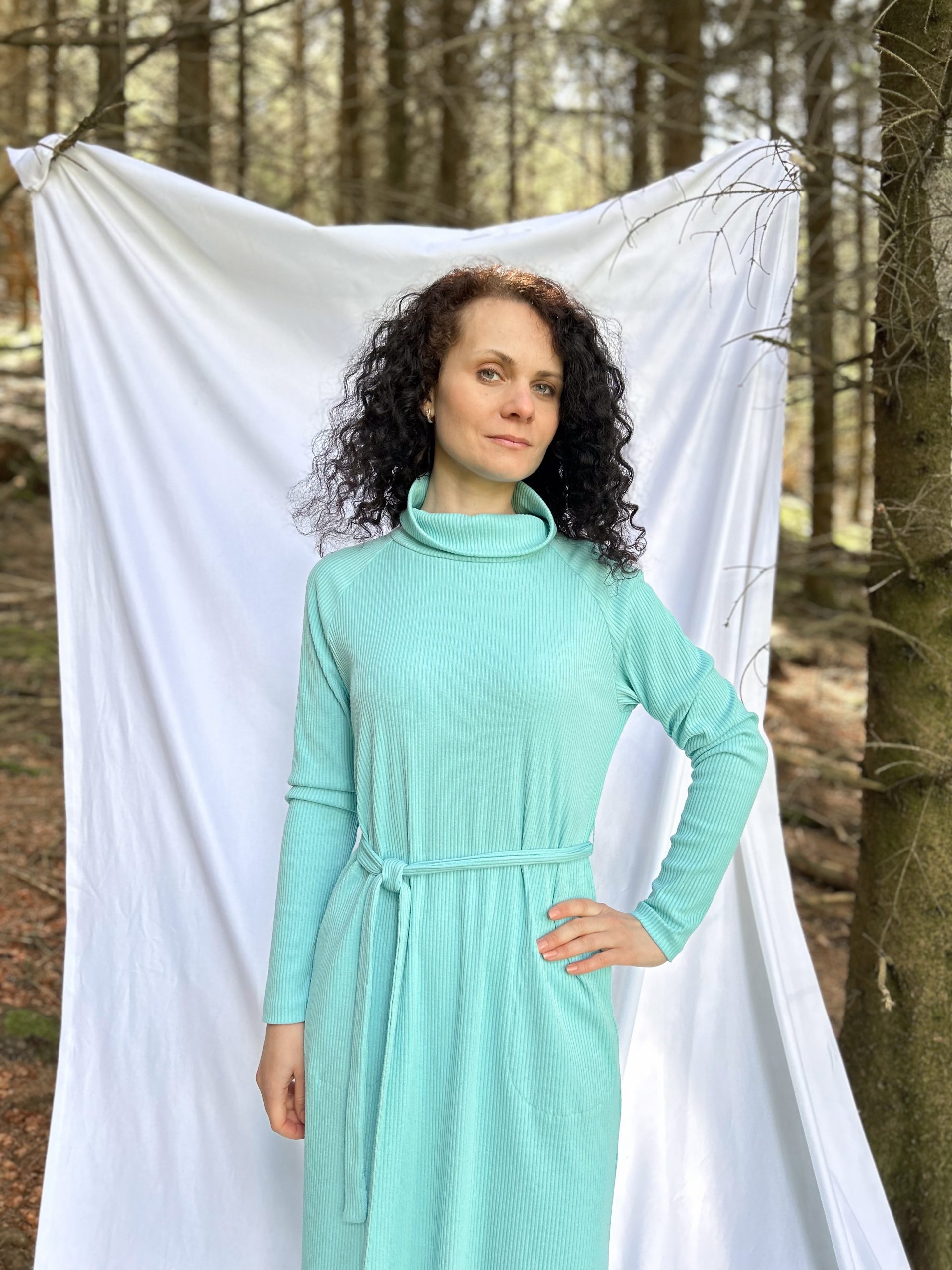 Langkleid mit Rollkragen – Bild 22