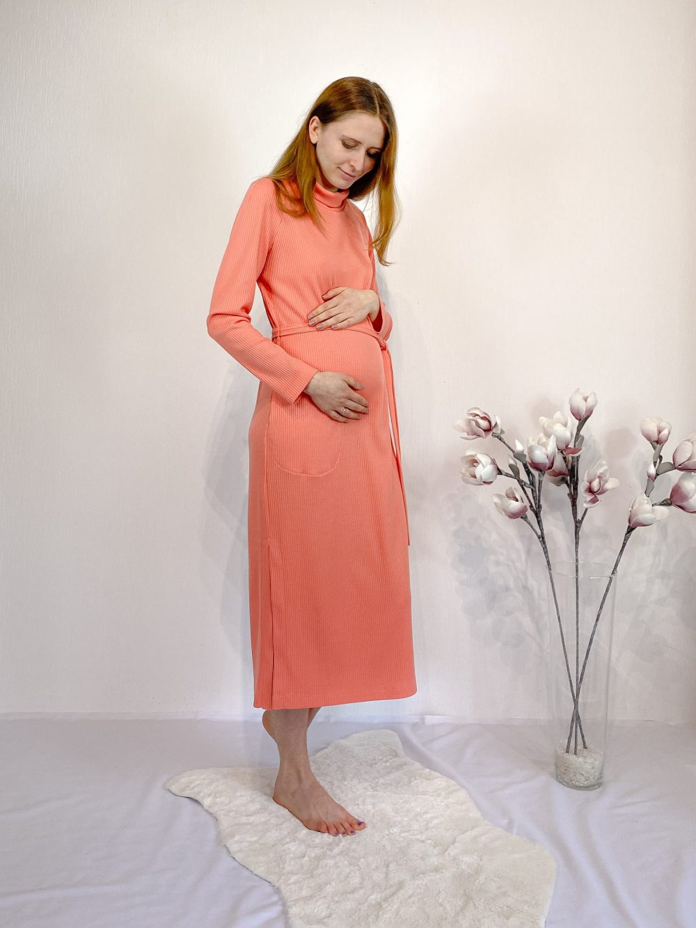 Langkleid mit Rollkragen – Bild 4